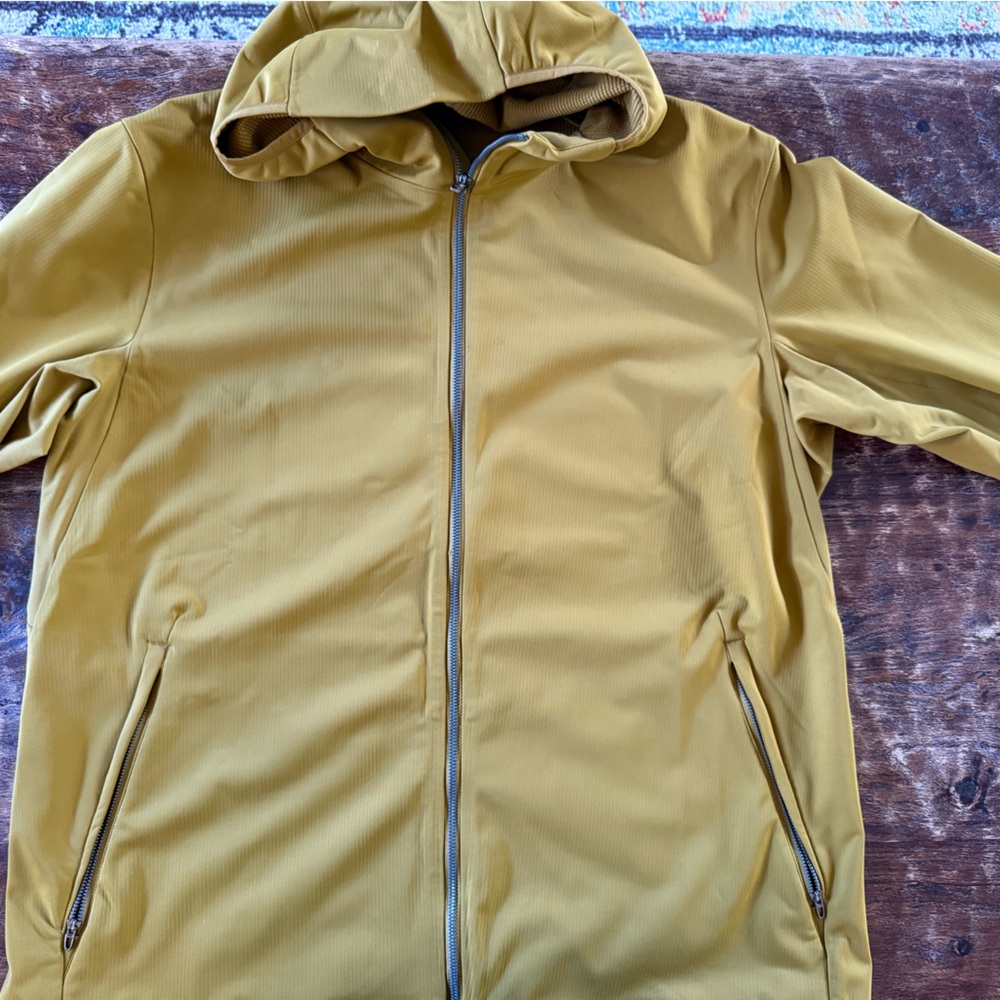 lululemon athletica Mustard Hooded Jacket
